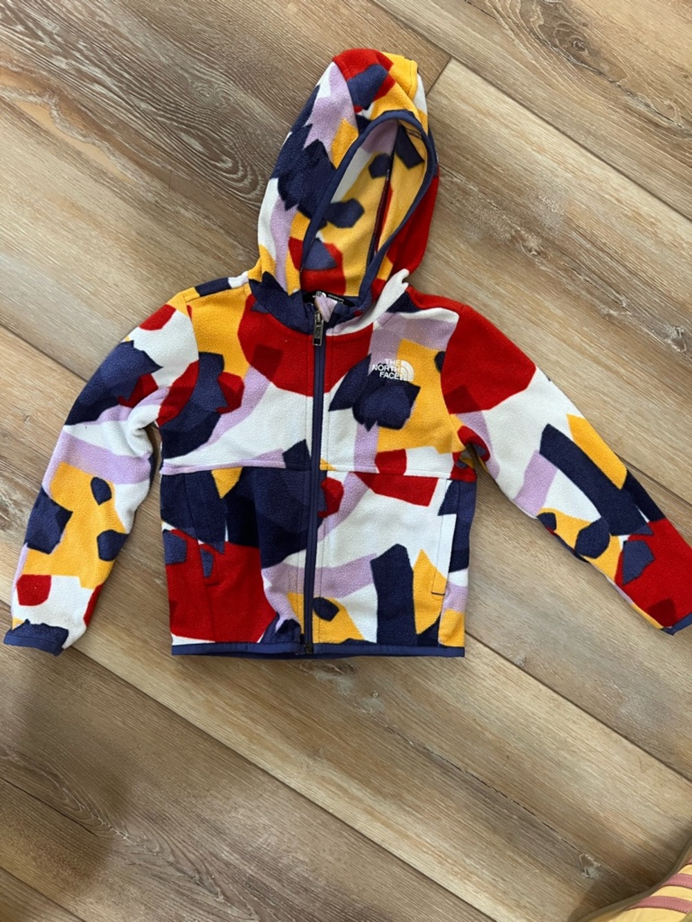The North Face Kids Multicolor Fleece - Red, Blue, Yellow